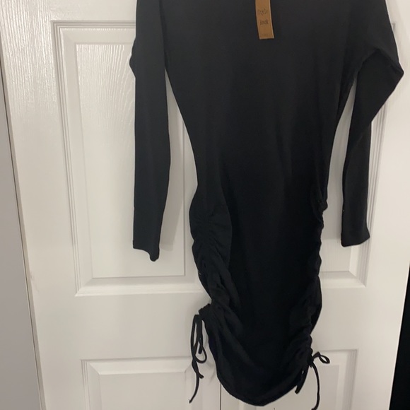 Style rack LA adjustable hooded sweater dress - Picture 6 of 6